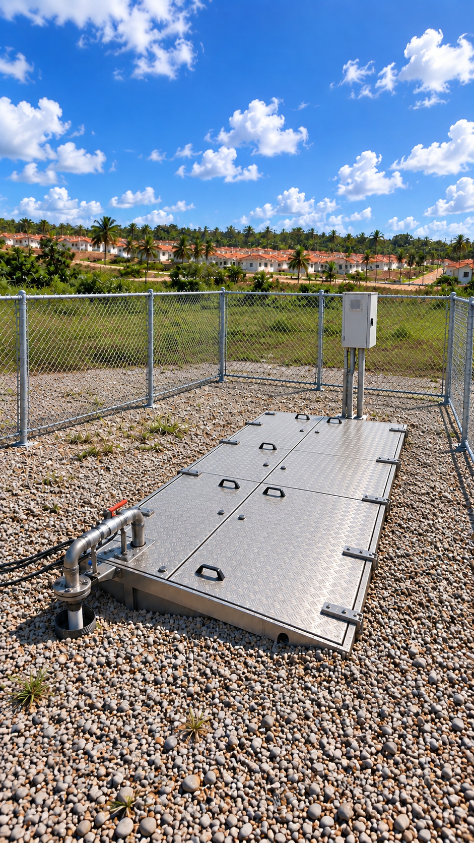 MBR BOX planta MBR configurable sobre suelo, bajo suelo o integrada en concreto
