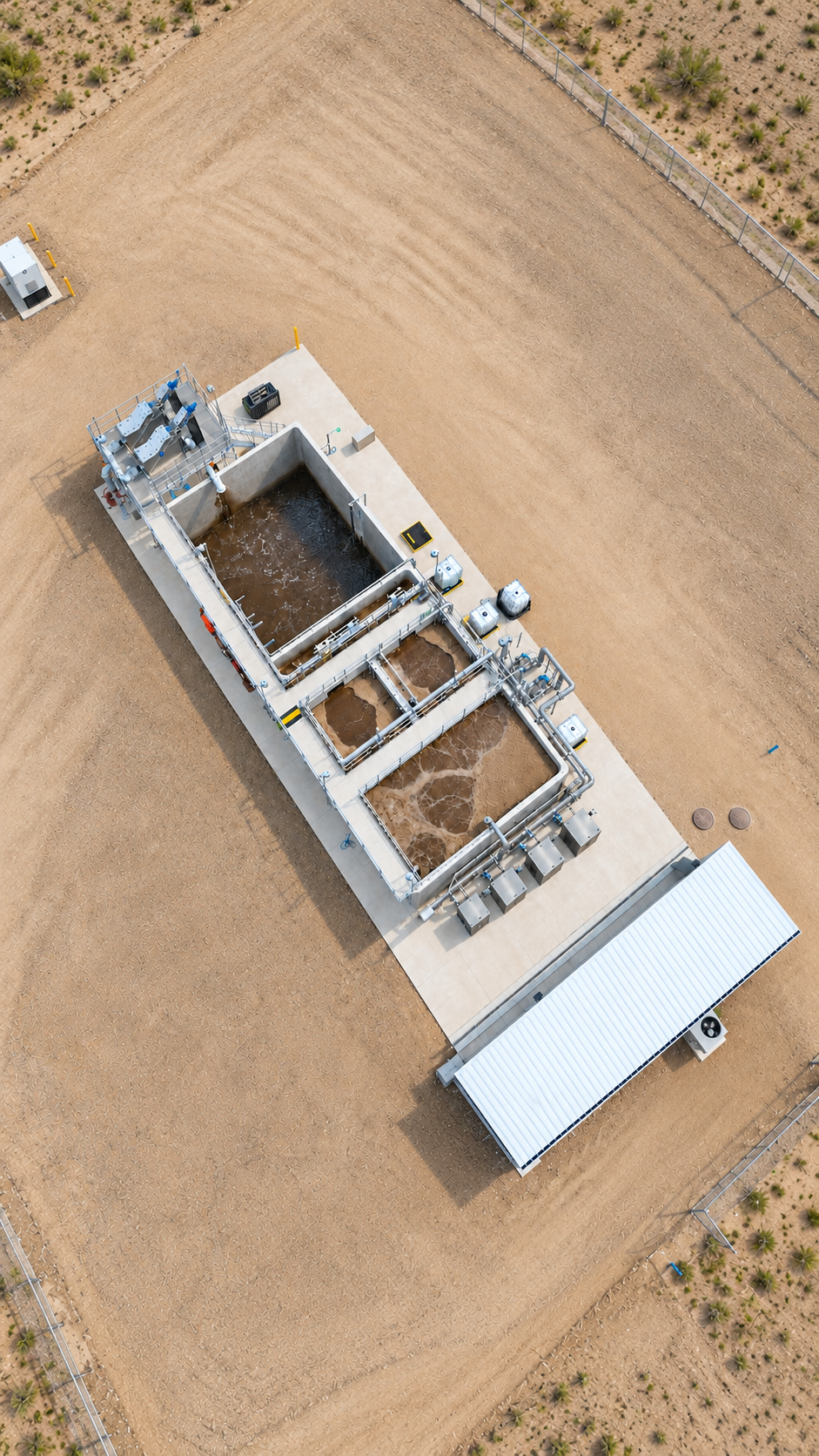 MBR MAX planta industrial MBBR y MBR configurable sobre suelo o integrada en concreto